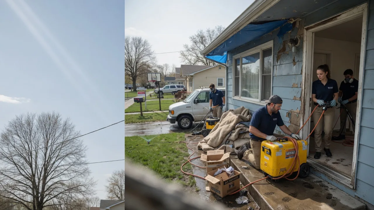 Basement Flood Cleanup in Louann, AR near me